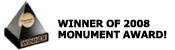 MONUMENT AWARD WINNER