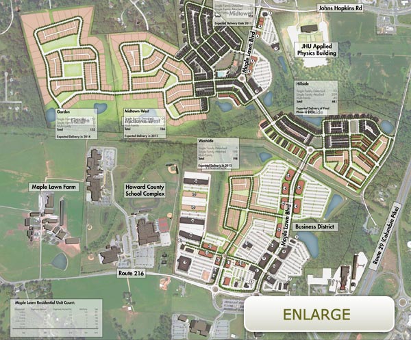 Maple Lawn Site Plan